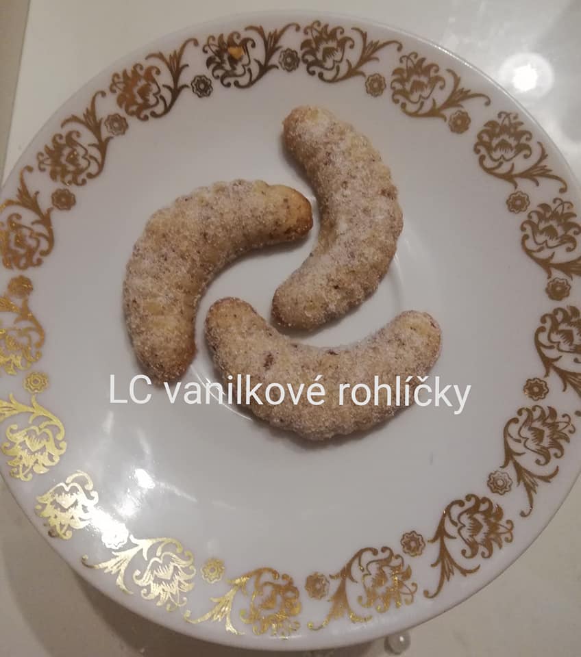 LC vanilkové rohlíčky