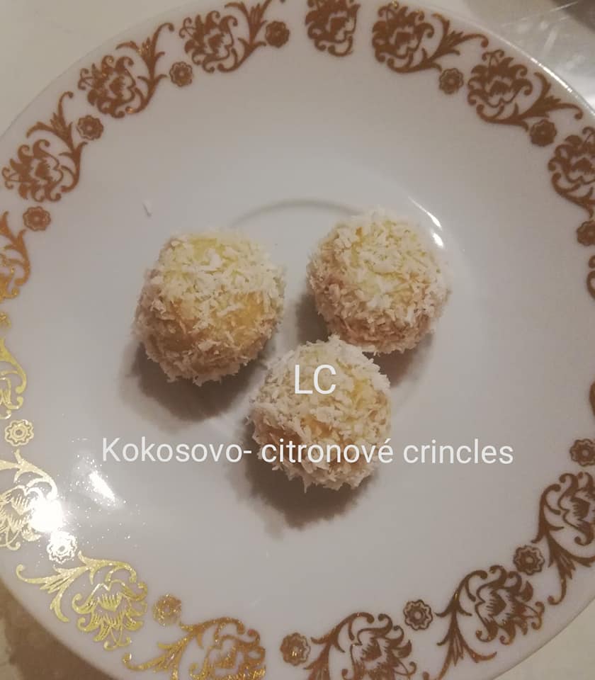 LC kokosovo-citronové crincles